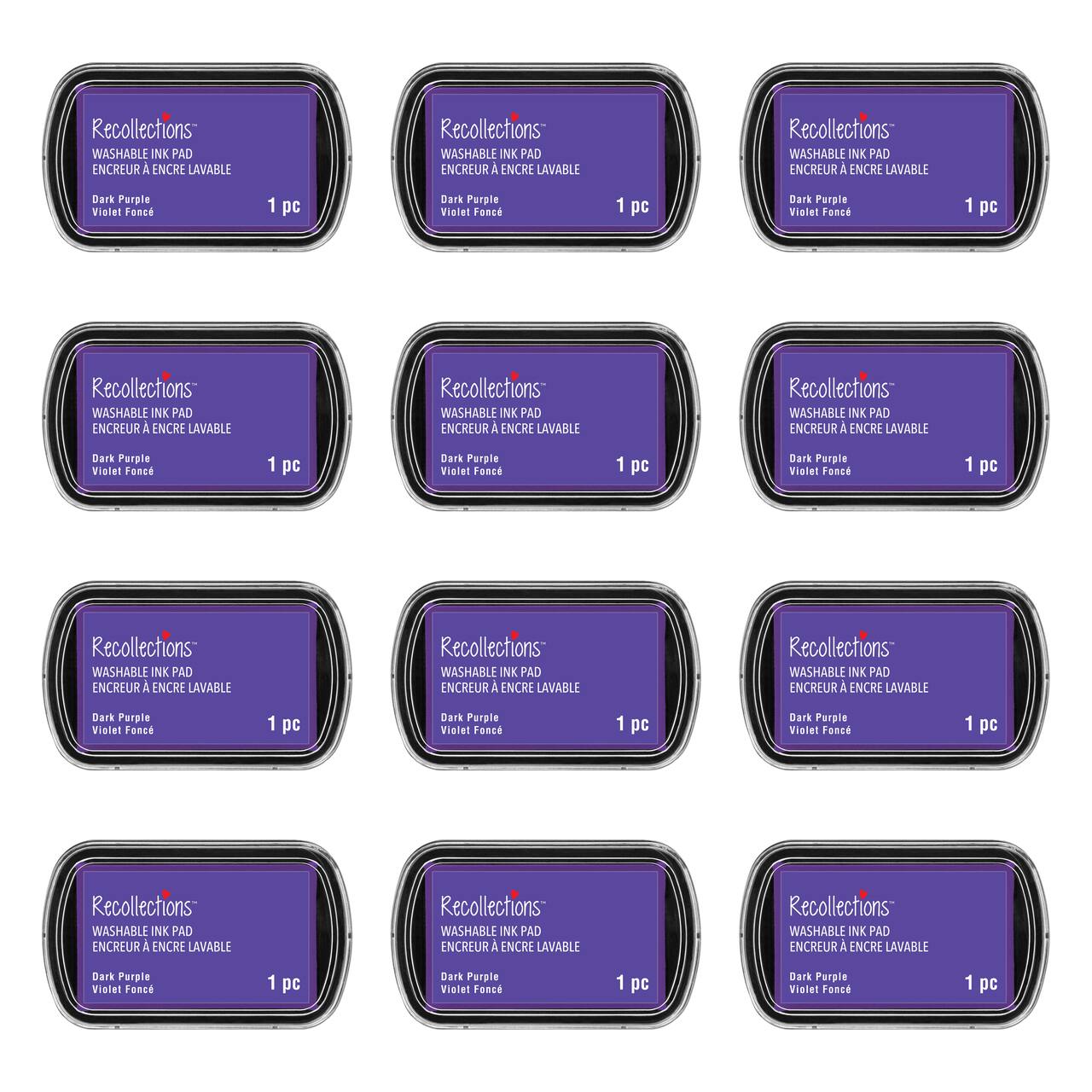 12 Pack: Washable Ink Pad by Recollections™